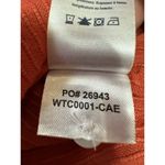 Faherty Willa Blouse Organic Cotton Women XS Peasant Top Shirt Puff Sleeve Coral Photo 9