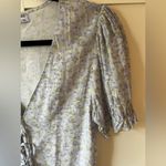 Sophie Rue Women’s NWOT Front Tie Puff Short Sleeve Floral Cottage Size S Photo 4