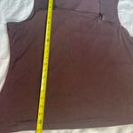 Coldwater Creek  Red Asymmetrical Sleeveless Muscle Tee Photo 1