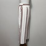 Apt. 9  White Navy Striped Super Sift Pull On Crops Size XL Photo 3