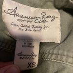 American Rag  Cie Military Green Hooded Cargo Jacket Size XS Oversized Photo 6