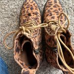 Billabong  Leopard Print Lace and Zip Booties Photo 7