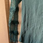 Free People  Deep Teal Knit Top large Photo 5