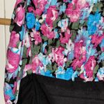 Paradis Miss Strapless Floral Ruffle Mini Dress Photo 3