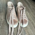 Steve Madden Women’s Satin Pink Greyla Style Sneakers Size 8 Photo 4