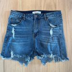 Encore jeans Encore Distressed Jean Shorts Size 13 Photo 0