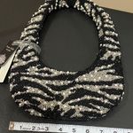 From India To You | Beaded Mini Hobo Bag Black Photo 7