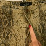 Judy Blue Skinny Fit Snake Print Jeans Brown Green High Rise Women size 11 / 30 Photo 2