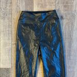 Aerie  Offline High Rise Faux Leather Black Leggings - Size Small Photo 2