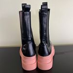 Lemonade Tire Chelsea Boots Pink & Black Size 7 Photo 5
