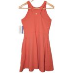 Athleta Womens Conscious Dress 534780-00 Orange Nylon Sleeveless Tank Size Small Photo 1