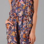 Sachin + Babi Sachin‎ + Babi Rory 100% silk wildflower romper Size 2 Photo 0