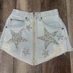 carmar star denim skirt size 26 Photo 0