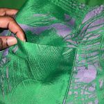 H&M Iris Apfel x  Green and Purple Women's Limited Edition Skirt size 4 Photo 6