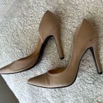 a.n.a Nude Pointy Toe Stiletto Heels, pumps, shoes - Size 8. Side cut out detail Photo 8
