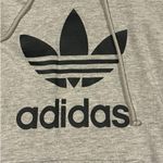 Adidas  Women’s Gray  and Black‎ Trefoil Hoodie Size  Large Photo 7