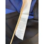 Kensie NWT  Top Women's Small Blue Black Shell Color Block Corpcore Office Church Photo 8