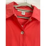 Vintage Melrose Silk Studio Jacket Small Silk Coral Granny Core Old Money NWT Pink Photo 3