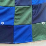 green and blue patchwork skirt Photo 5