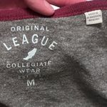 League Collegiate Texas A&M Aggies 3/4 Sleeve Maroon T Shirt Medium Old Money Gray Photo 4