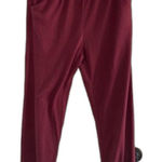 BKE  Buckle high waisted joggers NWT MEDIUM RED Photo 0