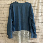 Women’s Earl jeans denim style top 2X Blue Photo 1