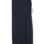 Good American  Good Touch '90s Plunge Back Dress Sleeveless Black 6 US 3XL Photo 0