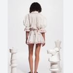 Alemais HEARTS EMBROIDERED MINI DRESS Red Size 2 Photo 9