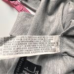 Forever 21  Sleeveless Gray Snap Closure Bodysuit Sz L Photo 3