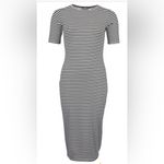 Sans Souci  Modern Stripes Midi Dress Size M. Photo 1
