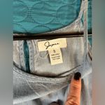 Japna  Sleeveless Tiered Baby Doll Dress in Light Blue Small Photo 4