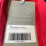 Everlane NWT  Dark Pink Organic Cotton Ribbed Racerback Tank Top Women's Medium Photo 2