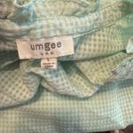 Umgee  Mini Dress Sz LG Green Ruffled Flutter Sleeve & Collar Spring Wedding Photo 4