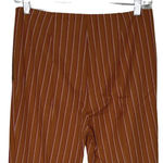 Anthropologie Pants Womens 2 Burnt Orange Pink The Essential Slim Trouser Pants Photo 4