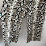 Banana Republic  Wide Leg Career Pants Professional Snakeskin 2 Petite Photo 4
