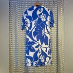 Tori Richard  Honolulu | Blue and White Floral Dress with Pockets, XS Photo 4