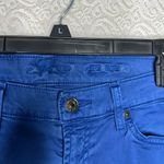 7 For All Mankind Blue Gwenevere Skinny Jeans Size 28 Photo 5