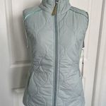 MPG Sports Womens Winter Polar Insulated Mixed Media Tech Vest Cold Mint Size S Photo 0