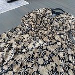 Lane Bryant NWT  Lurex Cuff-Sleeve Tiered Midi Sz 20 Dress Photo 13