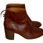 Madewell  Brown Leather Ankle Boots Size 9 Photo 2