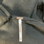 Free People  Green Asymmetrical Sleeveless Mini Dress Photo 4