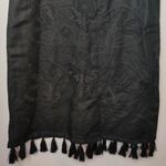 Madewell Embroidered Tassel Tee Dress size S Photo 3