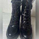GBG Black patent leather boots size 8 1/2 Photo 0