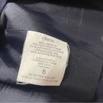 Vince Linen Blend Navy Tailored Blazer Size 8 Photo 8