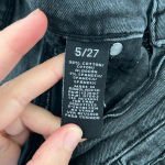 Celebrity Pink  junior’s The Iconic black ripped jeans — size‎ 5/27 Photo 5