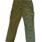 American Eagle 2010 army green cropped cargo pants Photo 0