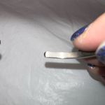 MantraBand  Silver Tone “Think Happy” Thin Cuff Bracelet Photo 5