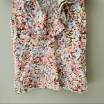 Ralph Lauren Lauren  Floral Print Blouse Pink Sz Small Photo 2