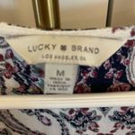 Lucky Brand Felicia Paisley Purple Midi Dress Boho Western Fall cottagecore Photo 10