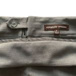 Adrienne Vittadini Size 6 Gray Knee Length Skirt Photo 1
